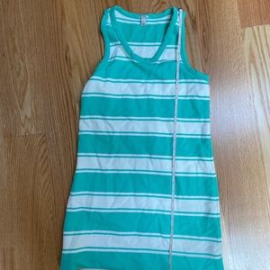 J. Crew pool coverup striped